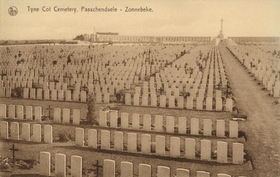 Tyne Cot Cemetery in Passchendaele by Belgian Photographer